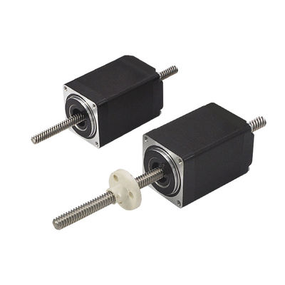 kopen 28LHS Double Shaft Series 140N Force 2 Phase Nema11 No Captive & External Nut Hybrid lineaire Stepper Motors Accuators online manufacture