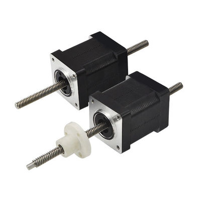kopen 35LHS-serie Dubbele schacht 300N Kracht 2Fase Nema14 Geen Captive & External Nut Hybride lineaire Stepper Motors Accuators online manufacture