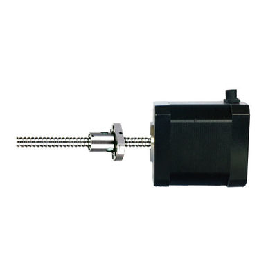 Nema23 2 Fase 4 Draad lineaire hybride stapsmotor 100N Krachtbal schroefstapsmotor